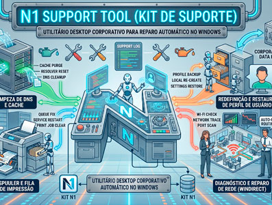 Automação de Suporte N1 Tool
